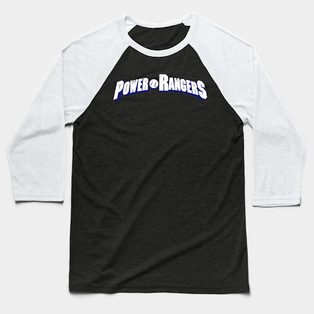 Power Baseball Rangers Baseball T-Shirt by Throwzack